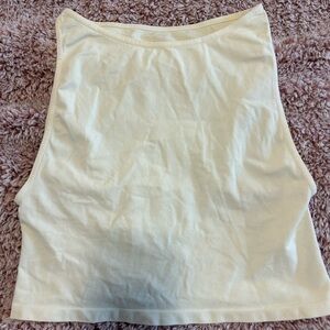 Free People Intimatel  Cream Tank Top